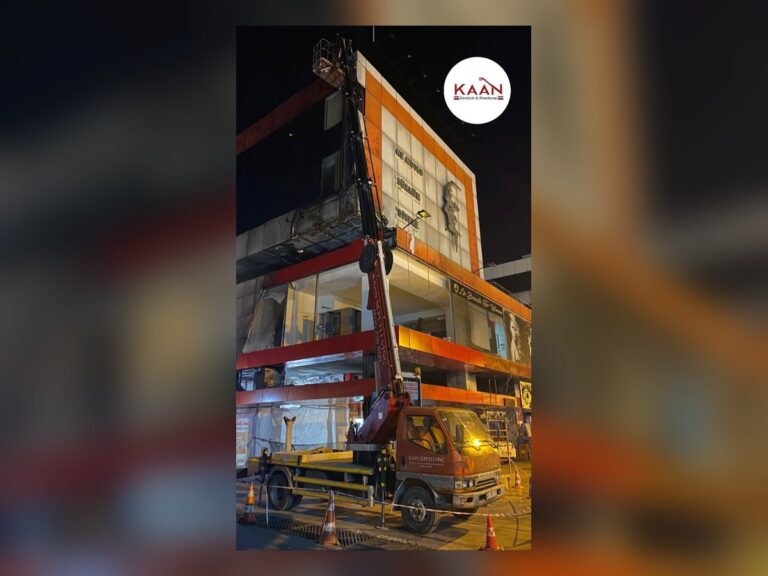 Antalya’da yüksek erişim platformu kiralama saha çalışması – Kaan Platform