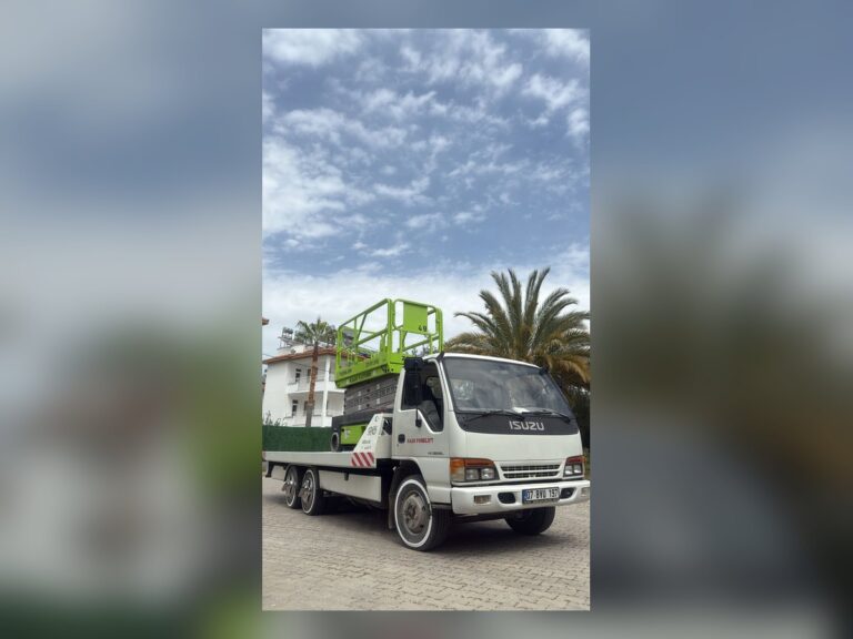 Antalya’da yüksek erişim platformu kiralama saha çalışması – Kaan Platform
