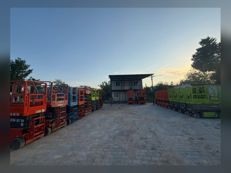 Antalya’da yüksek erişim platformu kiralama saha çalışması – Kaan Platform