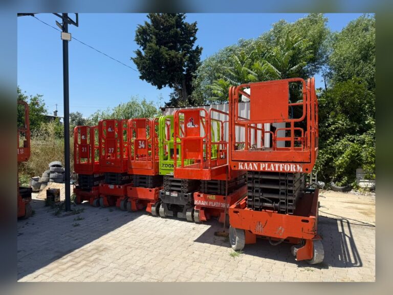 Antalya’da yüksek erişim platformu kiralama saha çalışması – Kaan Platform