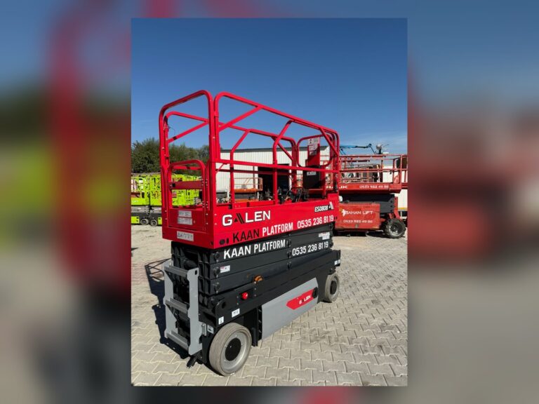 Antalya’da yüksek erişim platformu kiralama saha çalışması – Kaan Platform