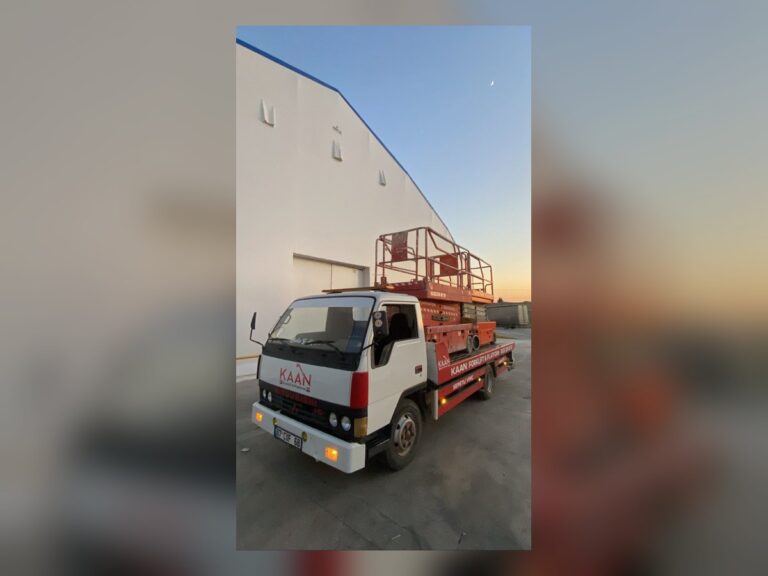 Antalya’da yüksek erişim platformu kiralama saha çalışması – Kaan Platform