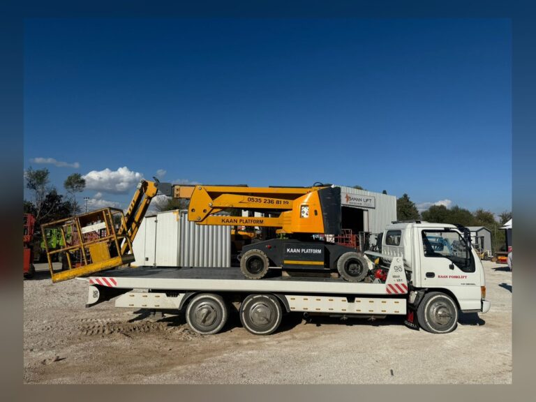 Antalya’da yüksek erişim platformu kiralama saha çalışması – Kaan Platform