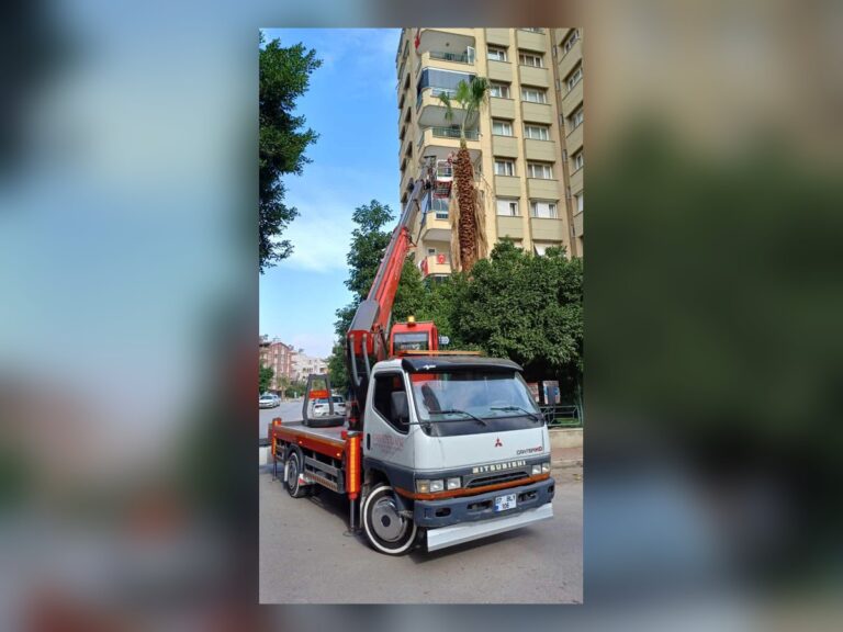 Antalya’da yüksek erişim platformu kiralama saha çalışması – Kaan Platform
