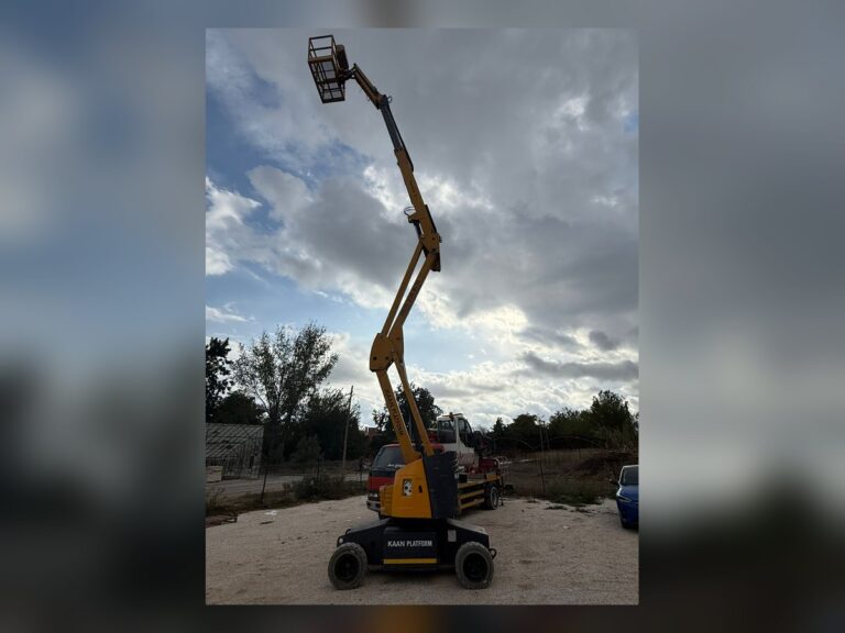 Antalya’da manlift ve eklemli platform kiralama saha çalışması – Kaan Platform