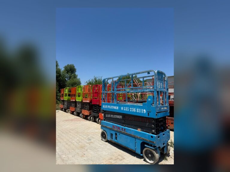 Antalya’da yüksek erişim platformu kiralama saha çalışması – Kaan Platform