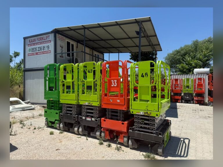 Antalya’da yüksek erişim platformu kiralama saha çalışması – Kaan Platform