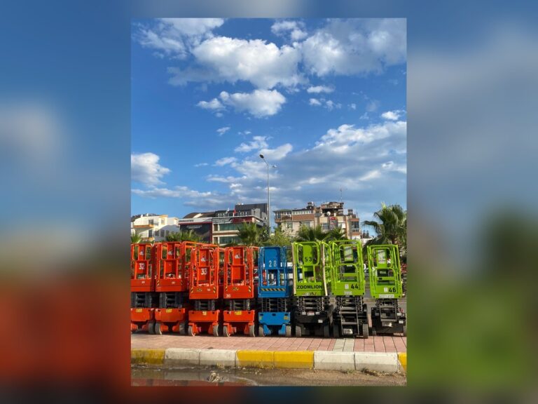 Antalya’da yüksek erişim platformu kiralama saha çalışması – Kaan Platform