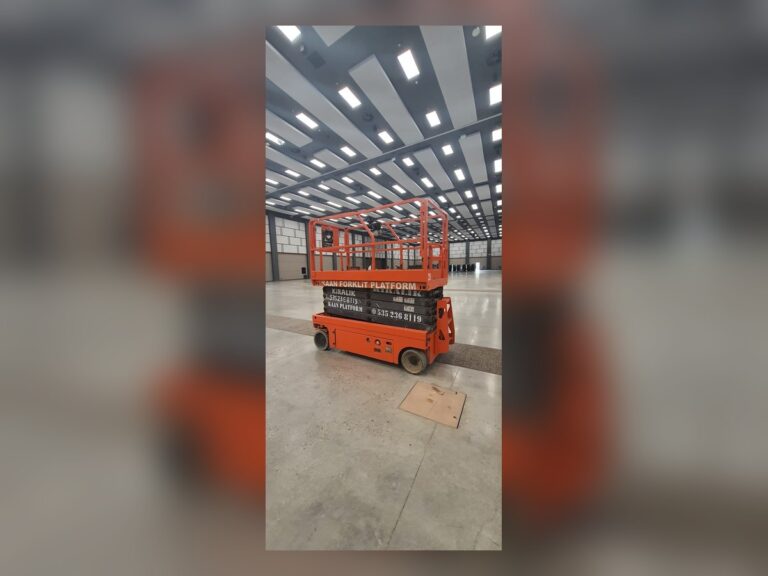 Antalya’da yüksek erişim platformu kiralama saha çalışması – Kaan Platform