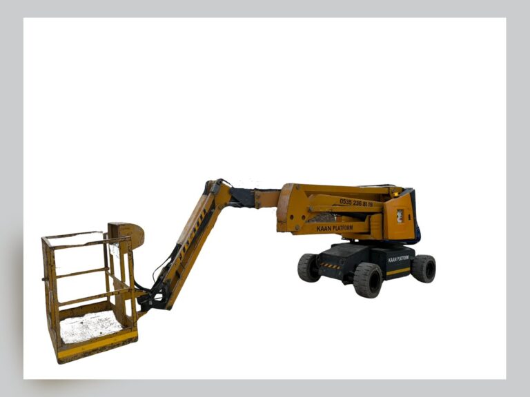 Antalya’da manlift ve eklemli platform kiralama saha çalışması – Kaan Platform