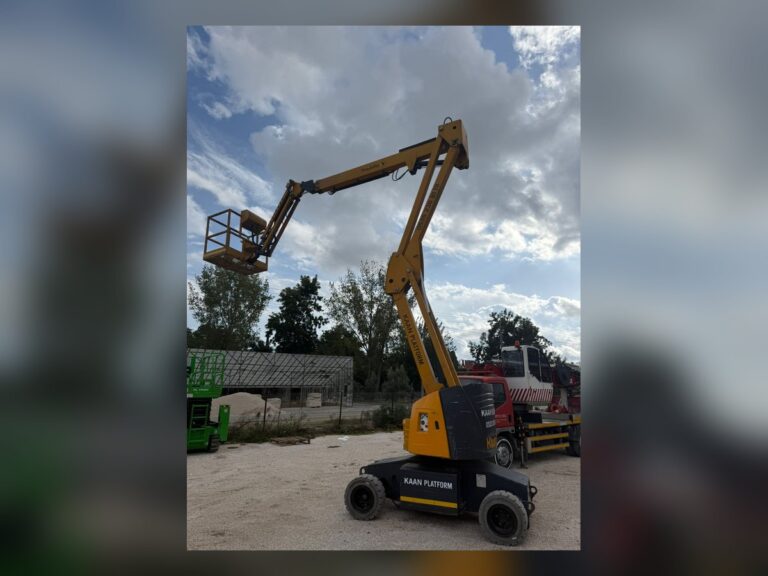 Antalya’da manlift ve eklemli platform kiralama saha çalışması – Kaan Platform