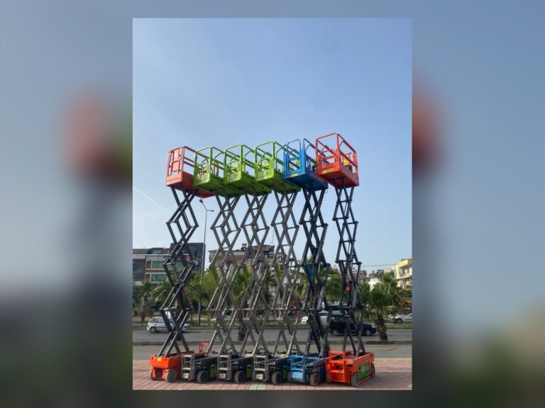 Antalya’da yüksek erişim platformu kiralama saha çalışması – Kaan Platform