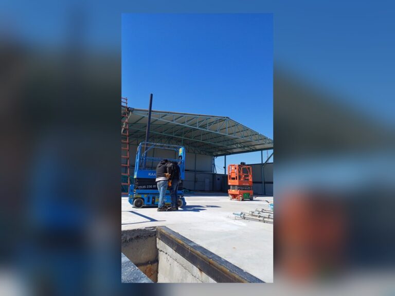 Antalya’da yüksek erişim platformu kiralama saha çalışması – Kaan Platform