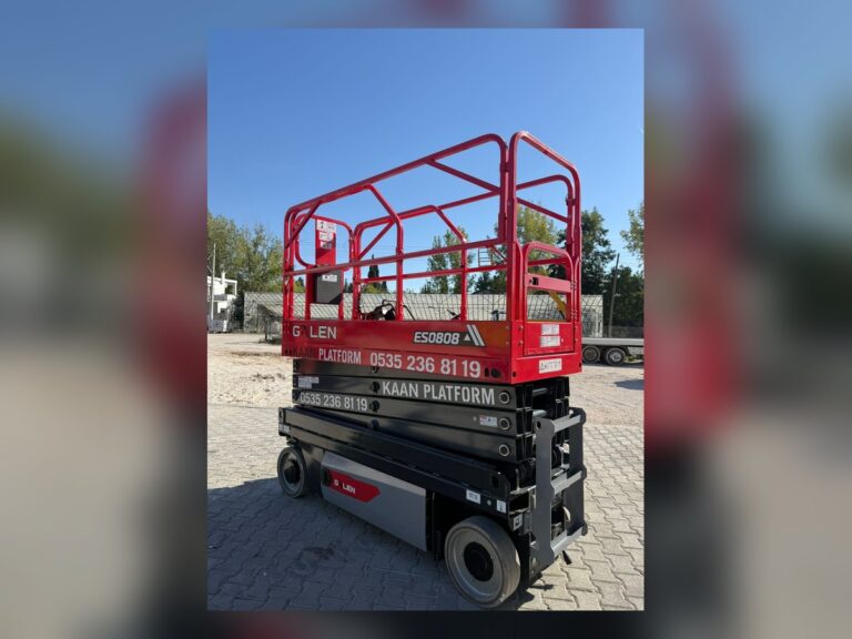 Antalya’da yüksek erişim platformu kiralama saha çalışması – Kaan Platform